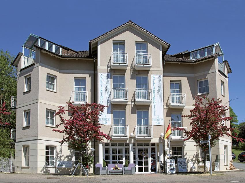 Apparthotel am Friedrichspark Bad Pyrmont Exterior foto